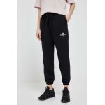 New Balance pantaloni de trening culoarea negru, cu imprimeu WP31508BK-8BK