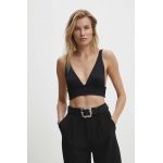 Answear Lab curea femei, culoarea argintiu