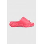 Buffalo papuci Cld Slide femei, culoarea roz, cu platforma, 1622267