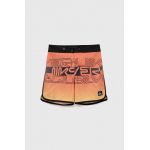 Quiksilver pantaloni scurti de baie copii culoarea portocaliu