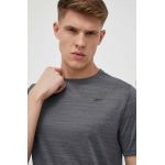 Reebok tricou de antrenament culoarea gri, melanj