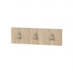 Set 3 Cuierase Drepte Jinx, Stejar Sonoma, 50 x 15 cm