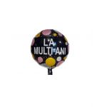 Balon folie rotund, La multi ani, 45 cm, Engros