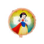 Balon folie rotund, print Alba ca Zapada, 45 cm, Engros