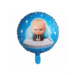 Balon folie rotund, print Bebe Boss, 45 cm, Engros