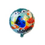 Balon folie rotund, print Nemo, 45 cm, Engros