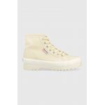 Superga tenisi 2341 ALPINA femei, culoarea bej, S00GXG0