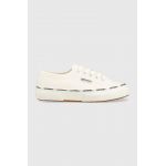 Superga tenisi 2750 LOGO PIPING femei, culoarea alb, S7125NW