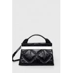 Karl Lagerfeld poseta de piele culoarea negru