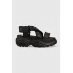 Buffalo sandale Classic Snd femei, culoarea negru, cu platforma, 1533300