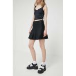 Dickies fusta culoarea negru, mini, evazati