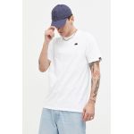Ellesse tricou din bumbac culoarea alb, cu imprimeu SHR17639-WHITE