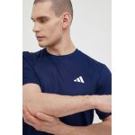 adidas Performance tricou de antrenament Train Essentials culoarea bleumarin, uni IC7429