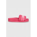 Love Moschino papuci femei, culoarea roz, JA28534G0GIP0604