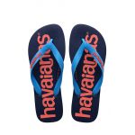 Havaianas slapi copii LOGOMANIA culoarea albastru marin