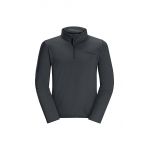 Jack Wolfskin bluza copii culoarea negru, neted