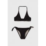 United Colors of Benetton costum de baie pentru copii din două piese culoarea negru
