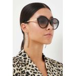 Armani Exchange ochelari de soare femei, culoarea negru