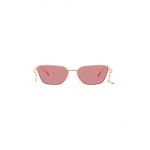 Emporio Armani ochelari de soare femei, culoarea roz