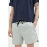 Abercrombie & Fitch pantaloni scurti barbati, culoarea gri