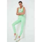 LaBellaMafia leggins de antrenament Go On culoarea verde, neted