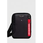 Aeronautica Militare borseta culoarea negru