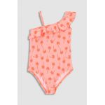 Coccodrillo costum de baie dintr-o bucată pentru copii culoarea portocaliu