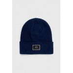 Alpha Industries căciulă X-Fit Beanie culoarea bleumarin 168905.07-rep.blue