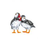 Swarovski decorație Atlantic Puffins 2-pack