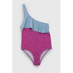 United Colors of Benetton costum de baie dintr-o bucată pentru copii culoarea violet