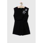 United Colors of Benetton set de bumbac pentru copii culoarea negru