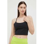 4F top de yoga culoarea negru