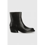 Camper cizme de piele Bonnie femei, culoarea negru, cu toc drept, K400663.006