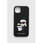 Karl Lagerfeld Husă pentru telefon iPhone 14 Plus 6.7" culoarea negru