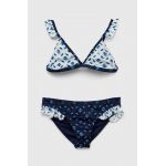Pepe Jeans costum de baie pentru copii din două piese culoarea albastru marin