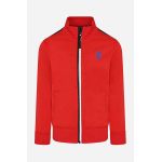 Lego bluza copii culoarea rosu, cu imprimeu, Bluza Lego Wear Lwsefrit Full Zip 211 11010404 207