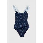 Pepe Jeans costum de baie dintr-o bucată pentru copii culoarea albastru marin