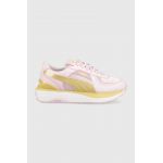 Puma sneakers Cruise Rider NU Satin Wns culoarea roz