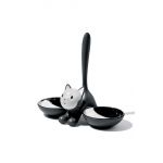 Alessi castron dublu pentru un animal de companie Tigrito