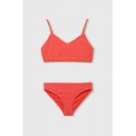 Abercrombie & Fitch costum de baie pentru copii din două piese culoarea rosu