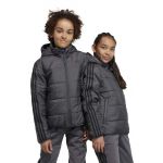 adidas Originals geaca copii culoarea gri