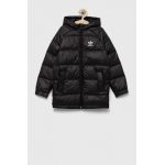 adidas Originals geaca de puf pentru copii DOWN JACKET ELO culoarea negru