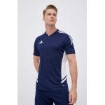 adidas Performance tricou de antrenament Condivo 22 culoarea albastru marin, cu imprimeu