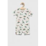 GAP pijamale de bumbac pentru copii culoarea alb, modelator