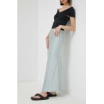 Abercrombie & Fitch fusta culoarea verde, midi, drept