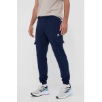 adidas Originals pantaloni de trening culoarea albastru marin, neted