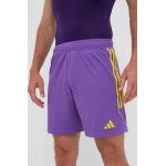 adidas Performance pantaloni scurți de antrenament Tiro 23 culoarea violet