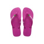 Havaianas slapi copii BRASIL LOGO culoarea roz