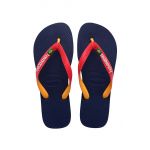 Havaianas slapi copii BRASIL MIX culoarea albastru marin