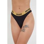 HUGO tanga culoarea negru 50480166